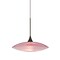 Besa Lighting Spazio Cord Pendant, Red/Frost, Bronze, 1x3W LED 1XT-6294RD-LED-BR - alternate 1